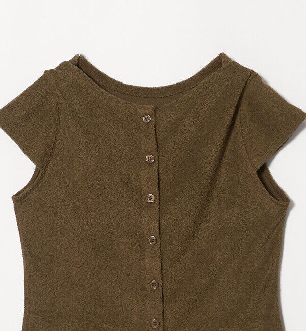 BEAUTY&YOUTH UNITED ARROWS「ポリエステルコットン 2WAY キャップスリーブ トップス」|Tシャツ・カットソー|