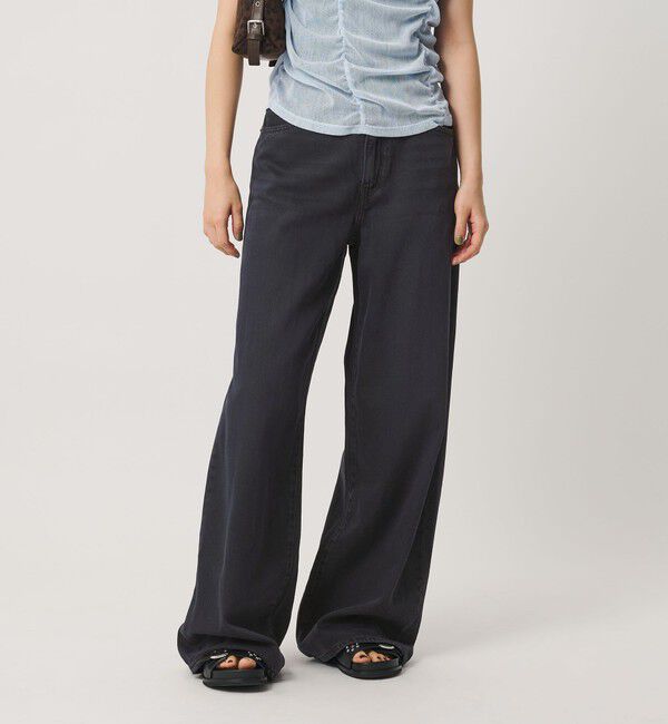 BEAUTY&YOUTH UNITED ARROWS「＜Levi's＞CINCH ワイドデニムパンツ」|デニム|BLACK