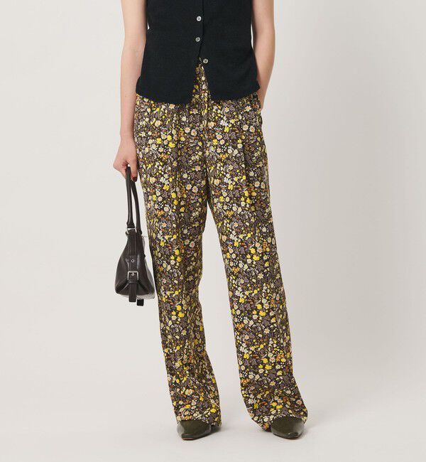 BEAUTY&YOUTH UNITED ARROWS「【WEB限定】フラワープリント イージーパンツ ウォッシャブル」|その他|