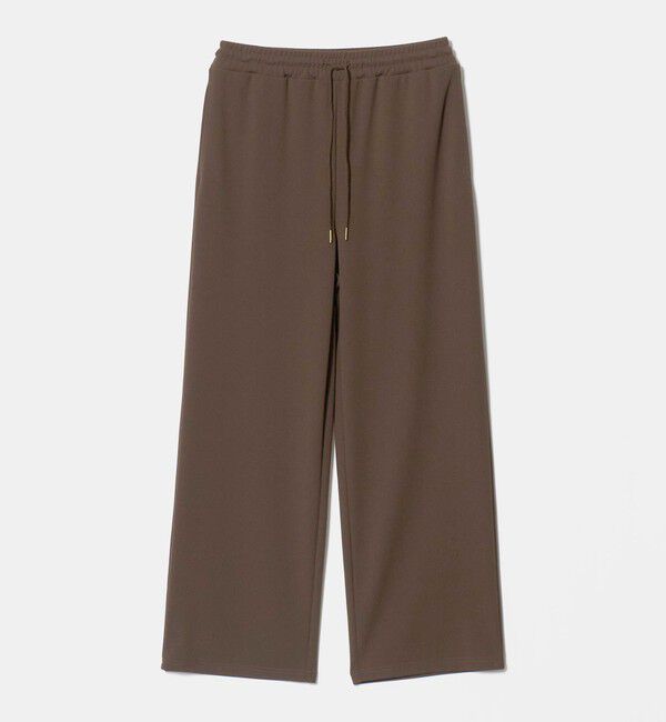 BEAUTY&YOUTH UNITED ARROWS「【WEB限定】ジャージー ドローコードイージーパンツ ウォッシャブル」|その他|DK.BROWN