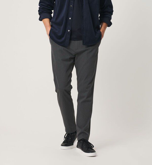 BEAUTY&YOUTH UNITED ARROWS「【WEB限定 WARDROBE SMART】ワンダーシェイプ スキニーパンツ」|チノ|DK.GRAY
