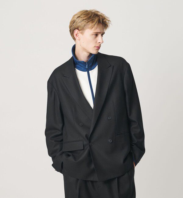 BEAUTY&YOUTH UNITED ARROWS「N/SUIT サキソニー ダブル ジャケット」|テーラードジャケット|