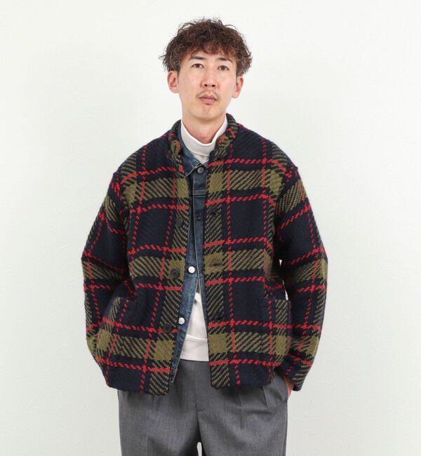 NOLLEY'S goodman「【John Branigan/ジョン・ブラニガン】別注ショートニットブルゾン 26AW」|ニット・セーター|