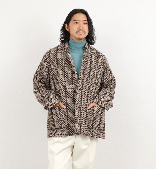 NOLLEY'S goodman「【John Branigan/ジョン・ブラニガン】別注ショートニットブルゾン 26AW」|ニット・セーター|