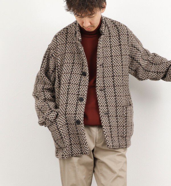 NOLLEY'S goodman「【John Branigan/ジョン・ブラニガン】別注ショートニットブルゾン 26AW」|ニット・セーター|