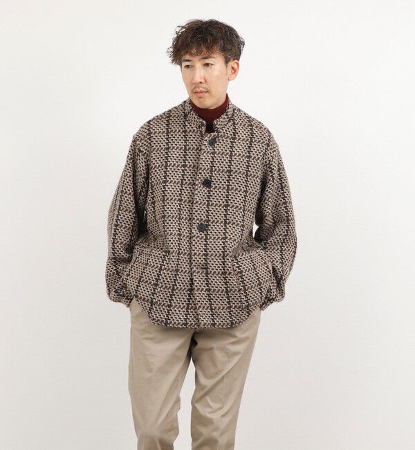 NOLLEY'S goodman「【John Branigan/ジョン・ブラニガン】別注ショートニットブルゾン 26AW」|ニット・セーター|