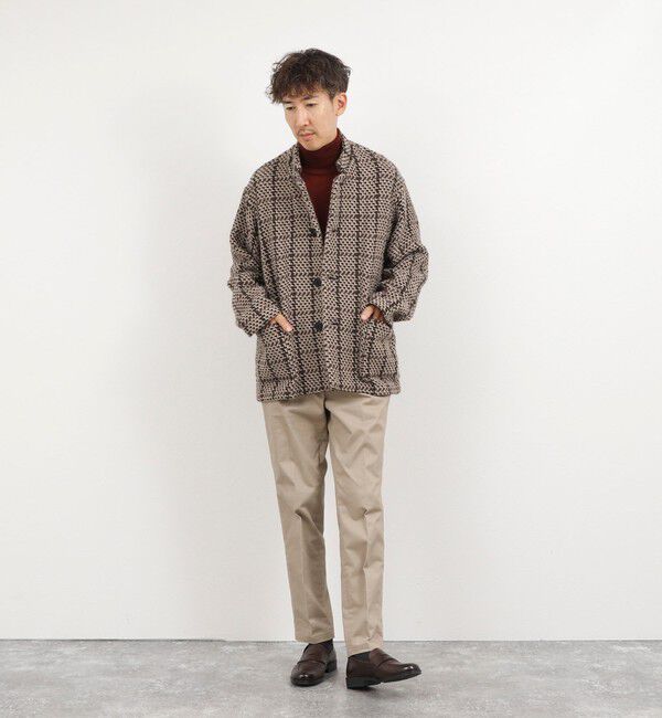 NOLLEY'S goodman「【John Branigan/ジョン・ブラニガン】別注ショートニットブルゾン 26AW」|ニット・セーター|
