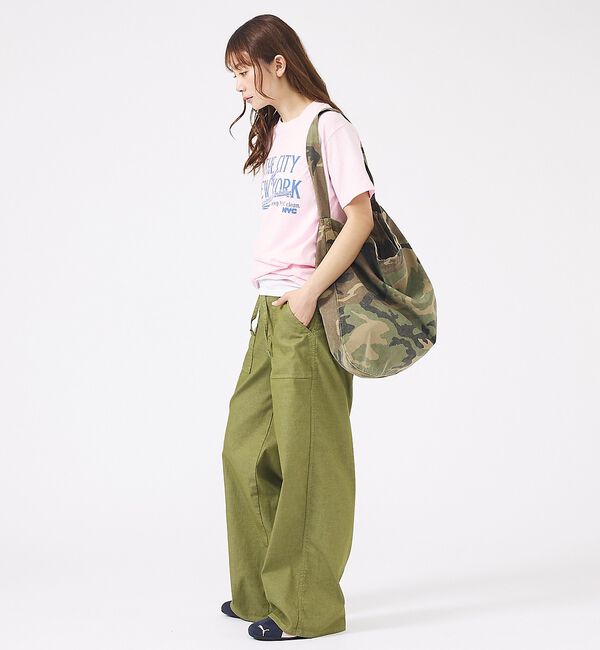 Rouge vif「【MASTER & CO】コットンショルダーバッグ/柄/A4可能【WEB限定」|ショルダー・メッセンジャー|