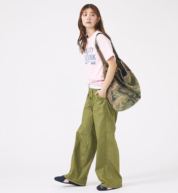 Rouge vif「【MASTER & CO】コットンショルダーバッグ/柄/A4可能【WEB限定」|ショルダー・メッセンジャー|