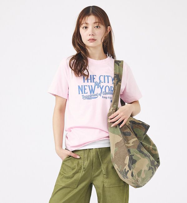 Rouge vif「【MASTER & CO】コットンショルダーバッグ/柄/A4可能【WEB限定」|ショルダー・メッセンジャー|