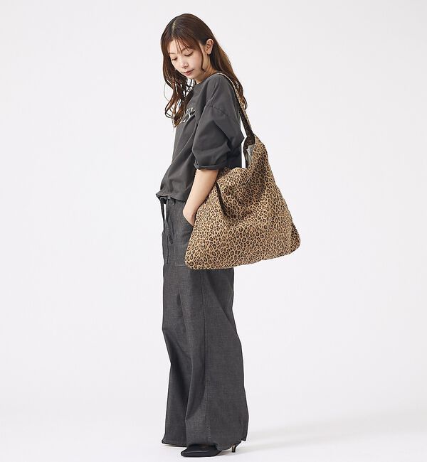 Rouge vif「【MASTER & CO】コットンショルダーバッグ/柄/A4可能【WEB限定」|ショルダー・メッセンジャー|