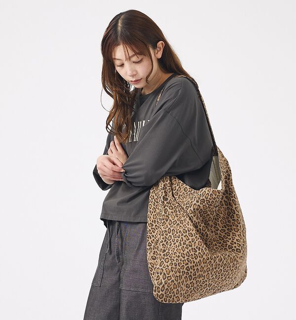 Rouge vif「【MASTER & CO】コットンショルダーバッグ/柄/A4可能【WEB限定」|ショルダー・メッセンジャー|