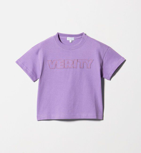 UNITED ARROWS green label relaxing「ロゴ アップリケ Tシャツ / キッズ 100cm-130cm」|Tシャツ・カットソー|