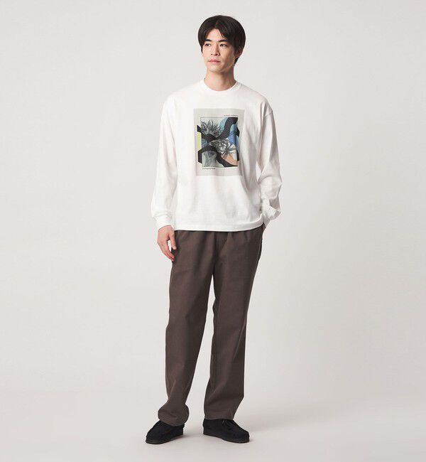 UNITED ARROWS green label relaxing「＜Phospho Graphica＞グラフィック 長袖 Tシャツ カットソー」|Tシャツ・カットソー|