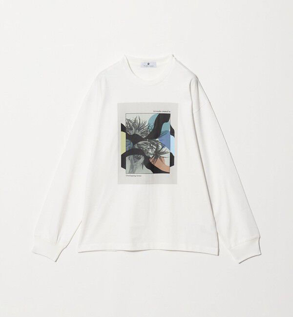 UNITED ARROWS green label relaxing「＜Phospho Graphica＞グラフィック 長袖 Tシャツ カットソー」|Tシャツ・カットソー|