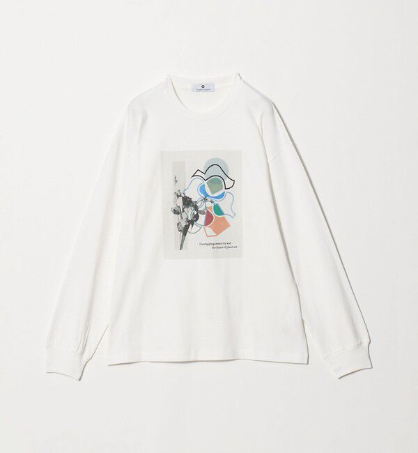 UNITED ARROWS green label relaxing「＜Phospho Graphica＞グラフィック 長袖 Tシャツ カットソー」|Tシャツ・カットソー|