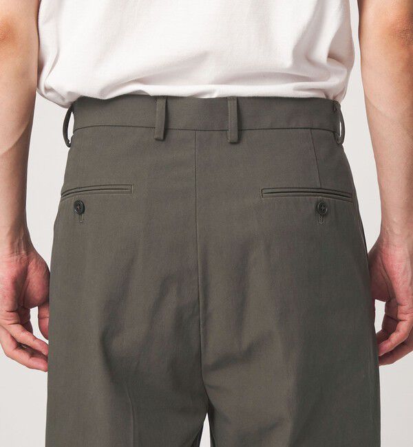 UNITED ARROWS green label relaxing「ハイツイスト 2P ワイド ストレート パンツ W5」|チノ|