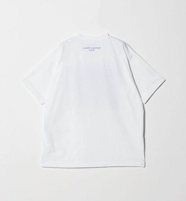 BEAUTY&YOUTH UNITED ARROWS「【別注】＜EIZIN SUZUKI＞ALBERT'S BURGER プリント Tシャツ」|Tシャツ・カットソー|