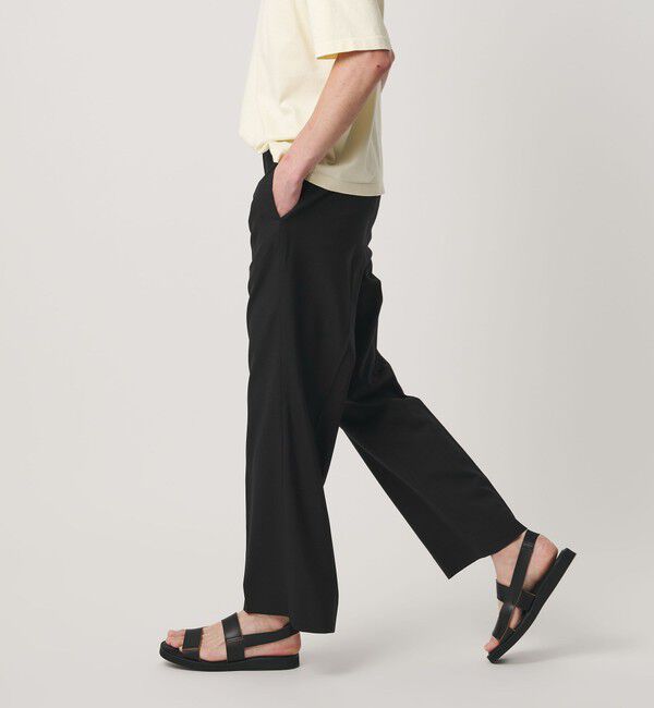 BEAUTY&YOUTH UNITED ARROWS「TR ウーステッド フレア スラックス NO.7 ウォッシャブル」|チノ|
