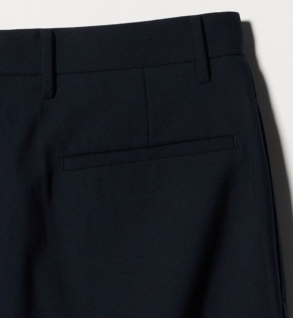 BEAUTY&YOUTH UNITED ARROWS「TR ウーステッド フレア スラックス NO.7 ウォッシャブル」|チノ|