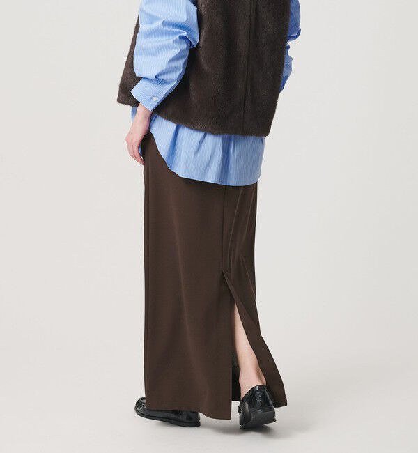 BEAUTY&YOUTH UNITED ARROWS「【WEB限定】ジャージー ドローコードスカート ウォッシャブル」|スカート|