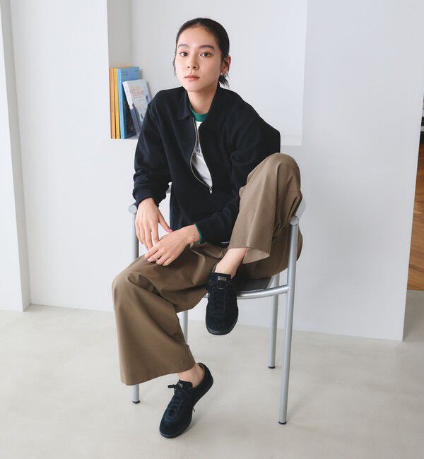 BEAUTY&YOUTH UNITED ARROWS「【WEB限定 Wardrobe DAILY MINIMAL】ダンボールジャージー ハーフジッププルオーバー」|Tシャツ・カットソー|