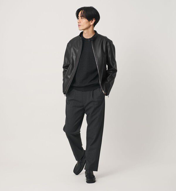 BEAUTY&YOUTH UNITED ARROWS「シープ レザー シングル ライダース ジャケット」|その他|
