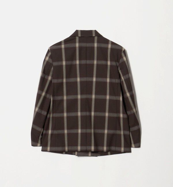BEAUTY&YOUTH UNITED ARROWS「ポリエステルブレンド チェック ライトジャケット」|テーラードジャケット|