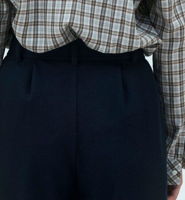 GALERIE VIE「ウールミルドスムース 2タックパンツ」|その他|