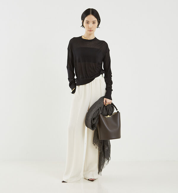 The Store by C' 「【COCUCA】シルクニットプルオーバー」|ニット・セーター|