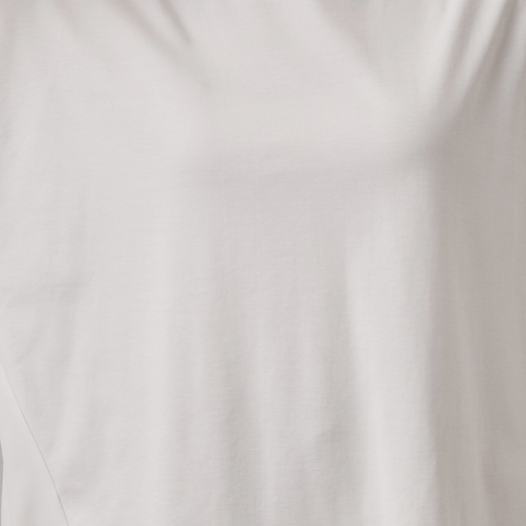 SHOO･LA･RUE「【体型カバー/S-LL】後ろ姿も映える 異素材ドッキングトップス」|Tシャツ・カットソー|