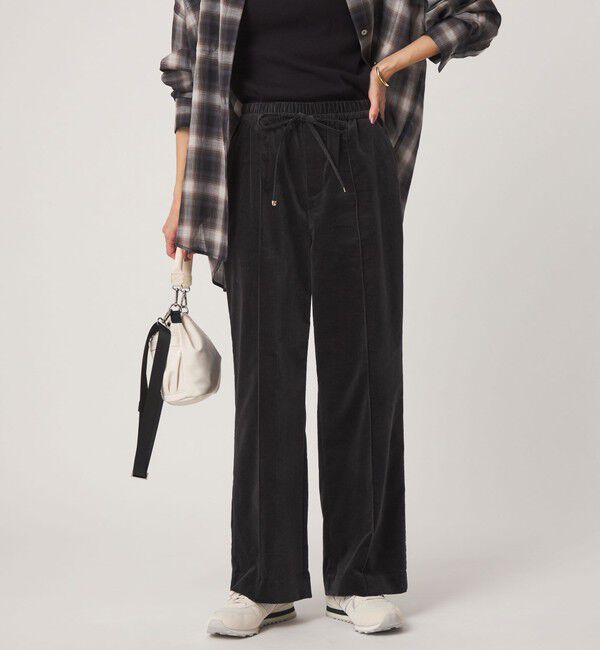 UNITED ARROWS green label relaxing「【結論シリーズ】コーデュロイニーハイフレア」|その他|DK.GRAY