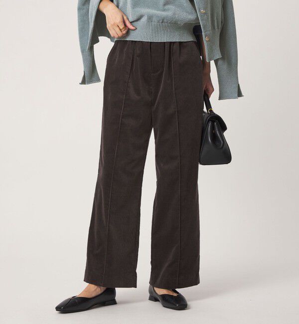 UNITED ARROWS green label relaxing「【結論シリーズ】コーデュロイニーハイフレア」|その他|DK.BROWN