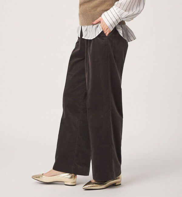 UNITED ARROWS green label relaxing「【結論シリーズ】コーデュロイニーハイフレア」|その他|
