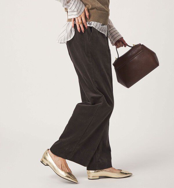 UNITED ARROWS green label relaxing「【結論シリーズ】コーデュロイニーハイフレア」|その他|