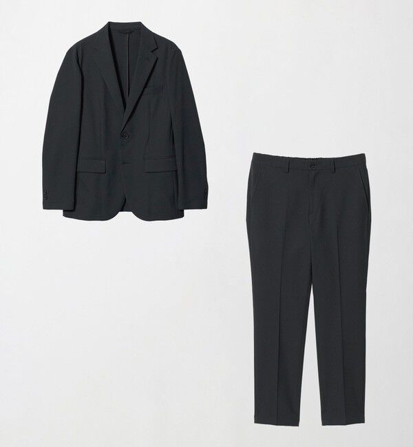 UNITED ARROWS green label relaxing「【WEB限定】JUST fit ウールライク ナロー セットアップ ジャケット＆パンツ -ストレッチ-」|スーツ|
