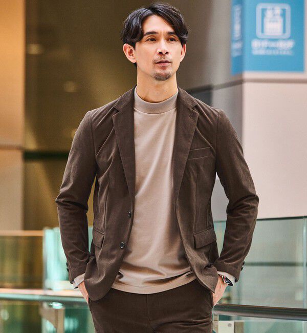 UNITED ARROWS green label relaxing「【WEB限定】JUST fit コーデュロイ ナロー セットアップ ジャケット＆パンツ」|スーツ|