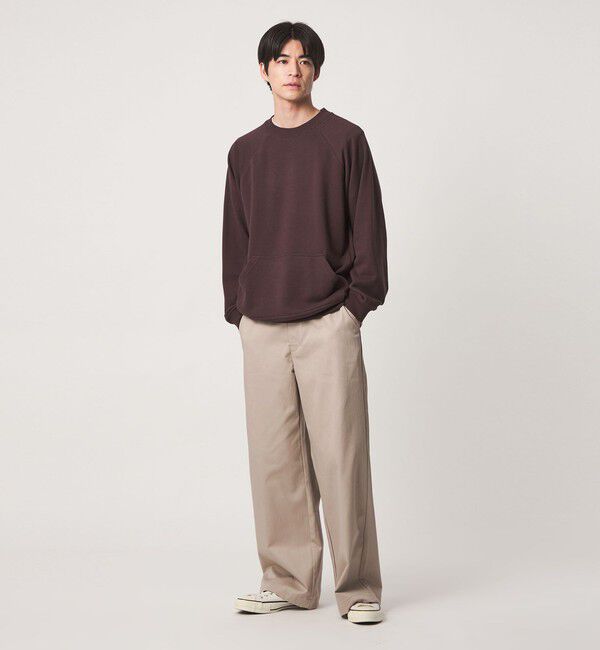 UNITED ARROWS green label relaxing「【別注】【WEB限定】＜3/2 WORKS＞バギー チノパンツ」|チノ|BEIGE