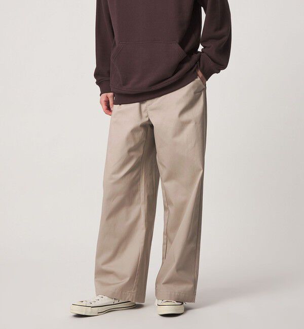 UNITED ARROWS green label relaxing「【別注】【WEB限定】＜3/2 WORKS＞バギー チノパンツ」|チノ|