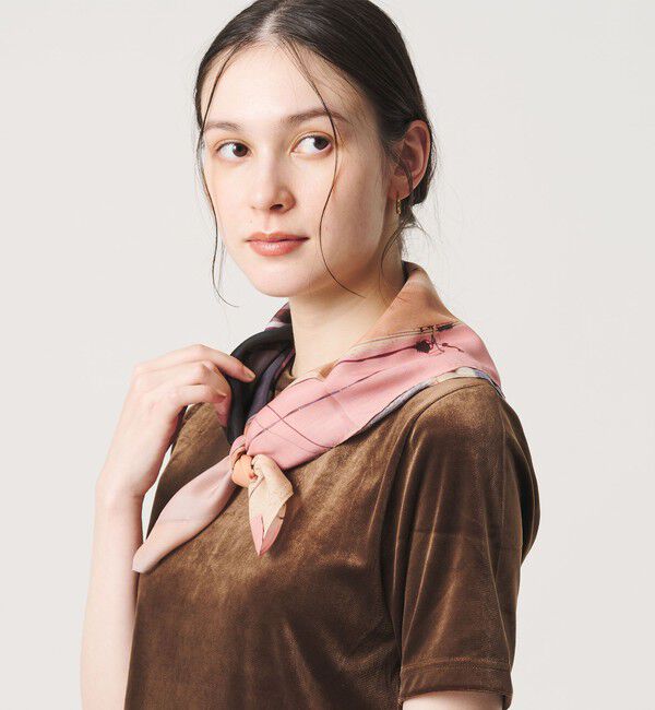 BEAUTY&YOUTH UNITED ARROWS「＜LY＞ポストカード スカーフ」|バンダナ・スカーフ|