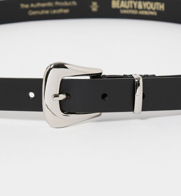 BEAUTY&YOUTH UNITED ARROWS「プレーン ウエスタン ベルト 23mm」|ベルト|