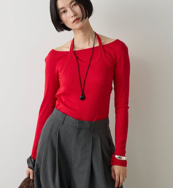  「【セットアイテム】レイヤードカットソー」|Tシャツ・カットソー|