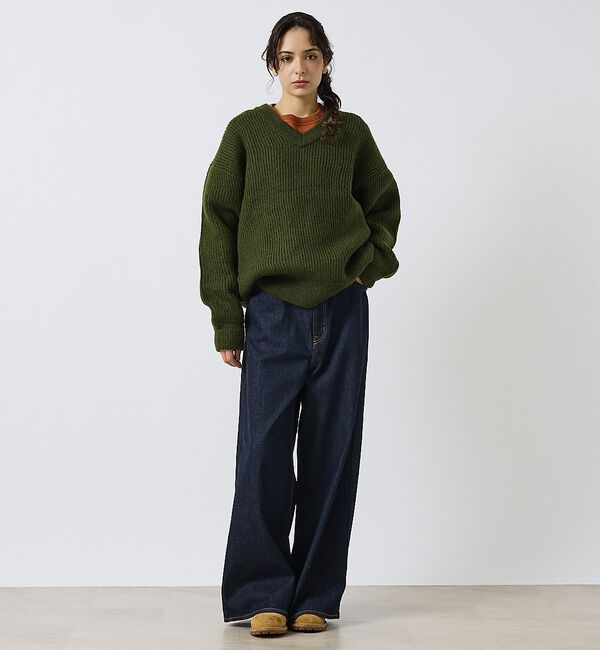 ABAHOUSE「【NEEDBY heritage/ニードバイヘリテージ】HUNK（ハンク）ミッド」|デニム|