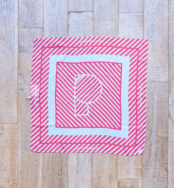 Rouge vif「【POM Amsterdam/ポム アムステルダム】SHAWL スカーフ / S」|マフラー|ピンク