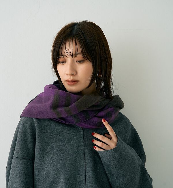 Rouge vif「【人気追加 / 2026AW新作 / TWEEDMILL / ツイードミル】大判」|マフラー|