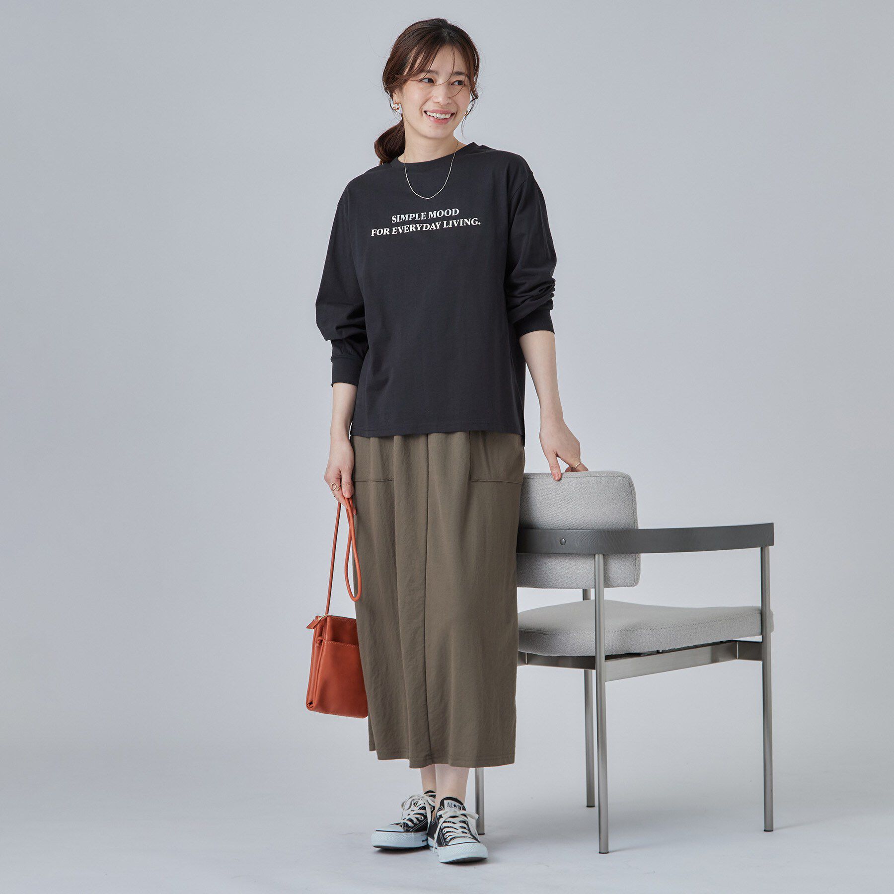 SHOO･LA･RUE「【S-LL】デイリー使いに 選べる6柄プリントロンT」|Tシャツ・カットソー|