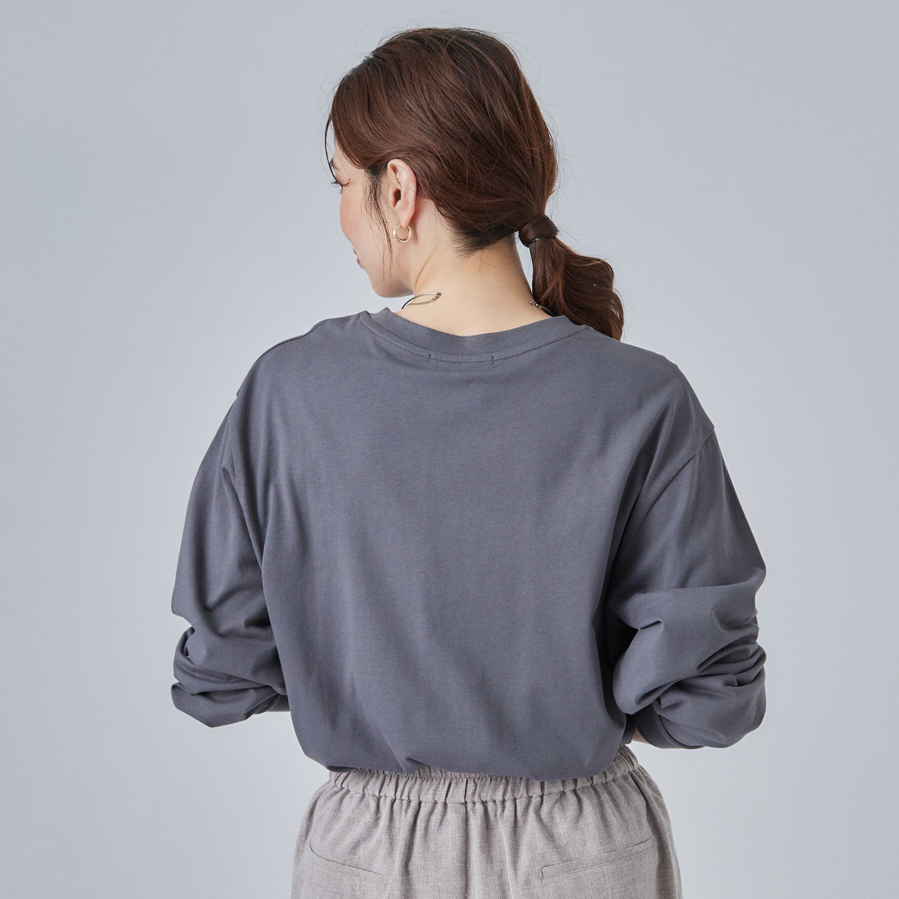 SHOO･LA･RUE「【S-LL】デイリー使いに 選べる6柄プリントロンT」|Tシャツ・カットソー|