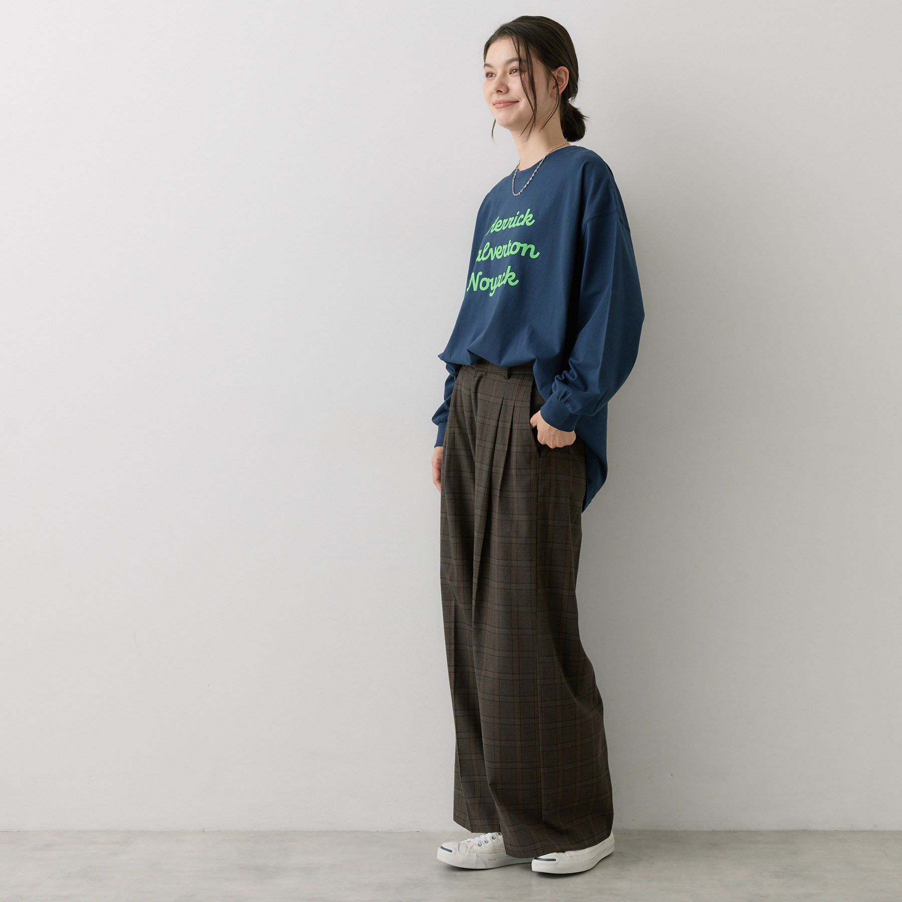 Dessin「【洗える】オーガニックコットン ロングスリーブTシャツ」|Tシャツ・カットソー|