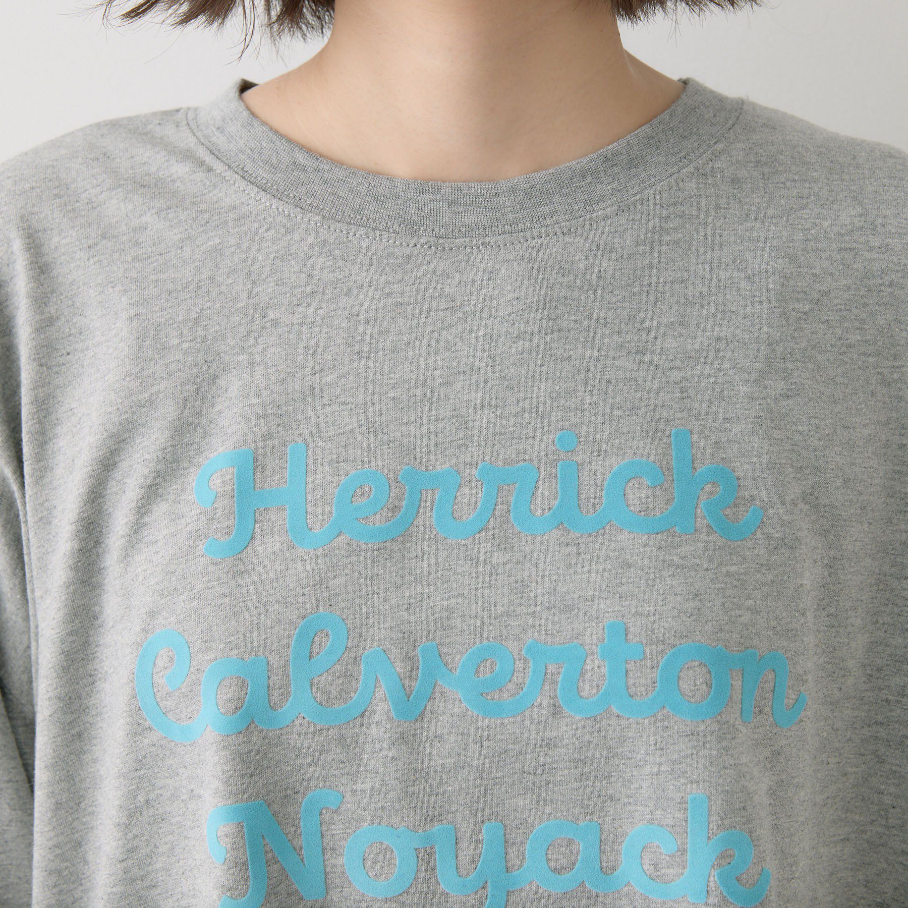 Dessin「【洗える】オーガニックコットン ロングスリーブTシャツ」|Tシャツ・カットソー|