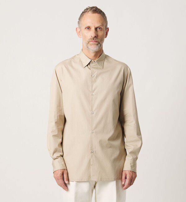UNITED ARROWS「＜SOVEREIGN＞ソリッド レギュラーカラーシャツ」|シャツ・ブラウス|